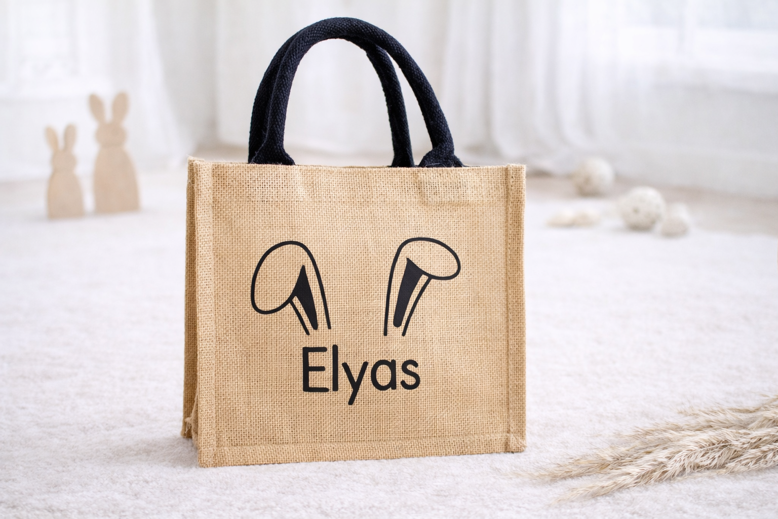 Invy Design - Jute-Tasche "Hasenohren"