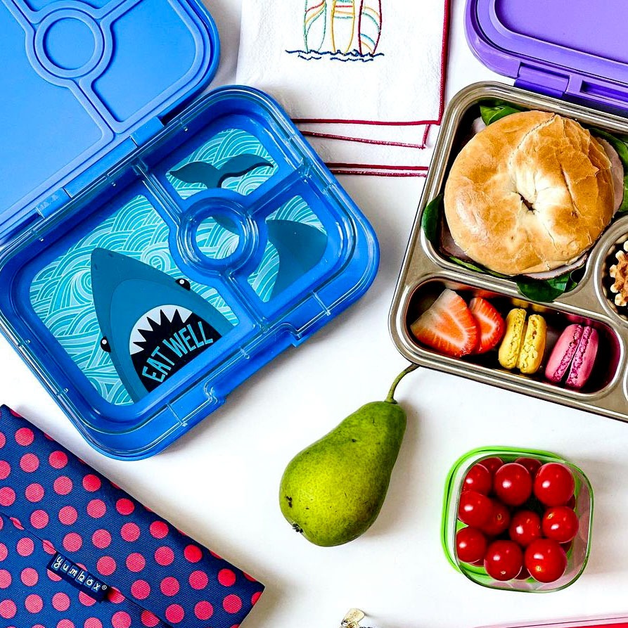 yumbox - Lunchbox Panino M Surf Blue Shark