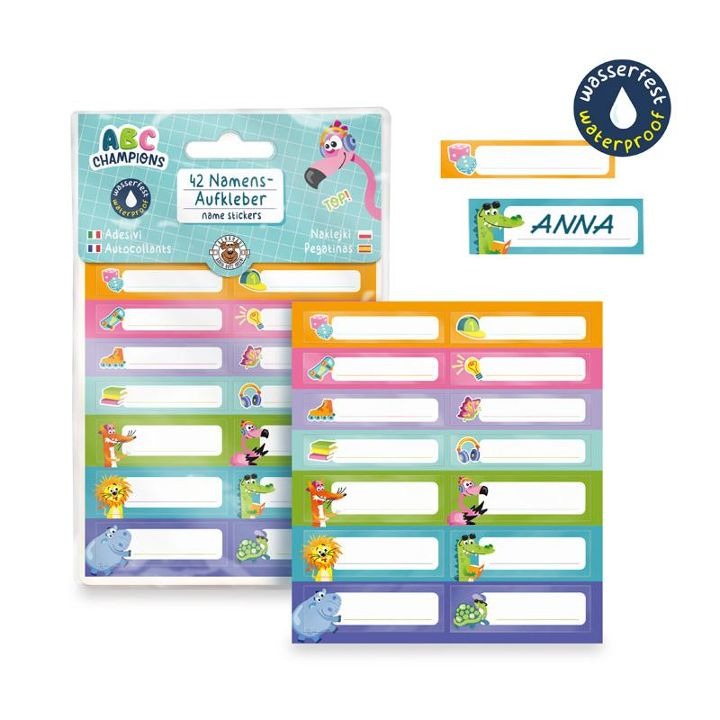 Trendhaus - ABC Namenssticker-Set